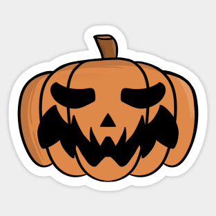 Halloween Pumpkin Sticker